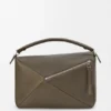 Large Puzzle Bag in Supple Grained Calfskin Large Puzzle Bag in Supple Grained Calfskin