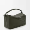 Large Puzzle Bag in Supple Grained Calfskin Large Puzzle Bag in Supple Grained Calfskin