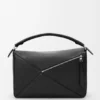 Large Puzzle Bag in Supple Grained Calfskin Large Puzzle Bag in Supple Grained Calfskin