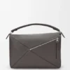 Large Puzzle Bag in Supple Grained Calfskin Large Puzzle Bag in Supple Grained Calfskin