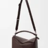 Large Puzzle Bag in Supple Grained Calfskin Large Puzzle Bag in Supple Grained Calfskin