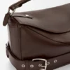 Large Puzzle Biker Bag in Shiny Calfskin Large Puzzle Biker Bag in Shiny Calfskin