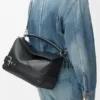 Large Puzzle Biker Bag in Shiny Calfskin Large Puzzle Biker Bag in Shiny Calfskin