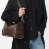 Large Puzzle Biker Bag in Shiny Calfskin Large Puzzle Biker Bag in Shiny Calfskin
