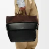 Large Switch Tote in Paper Calf and Suede Large Switch Tote in Paper Calf and Suede