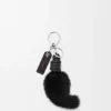 Lion Tail Charm in Mink and Calfskin Lion Tail Charm in Mink and Calfskin