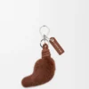 Lion Tail Charm in Mink and Calfskin Lion Tail Charm in Mink and Calfskin