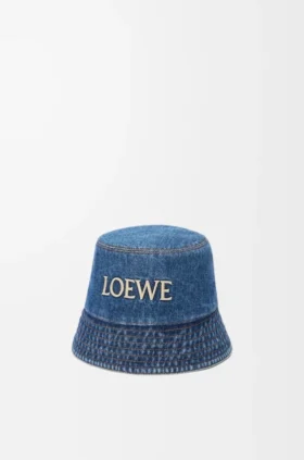 Loewe Bucket Hat in Denim Loewe Bucket Hat in Denim