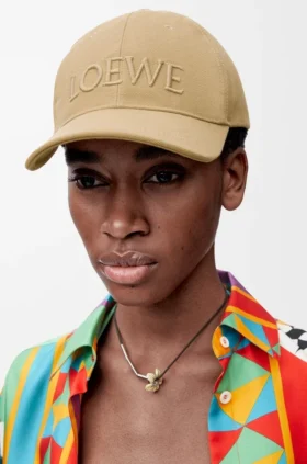 Loewe Cap in Canvas Loewe Cap in Canvas