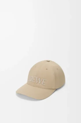 Loewe Cap in Cotton Canvas