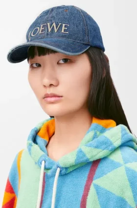 Loewe Cap in Denim Loewe Cap in Denim