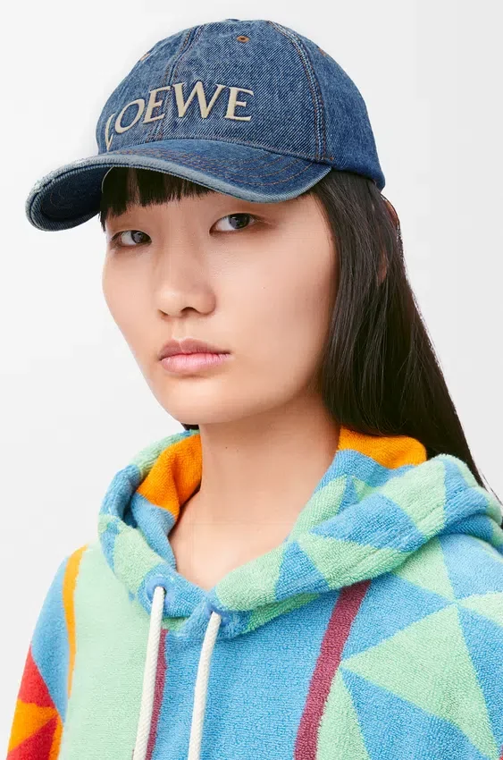 Loewe Cap in Denim Loewe Cap in Denim