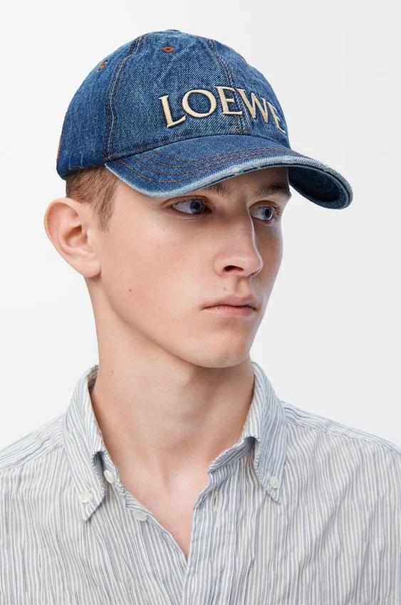 Loewe Cap in Denim Loewe Cap in Denim