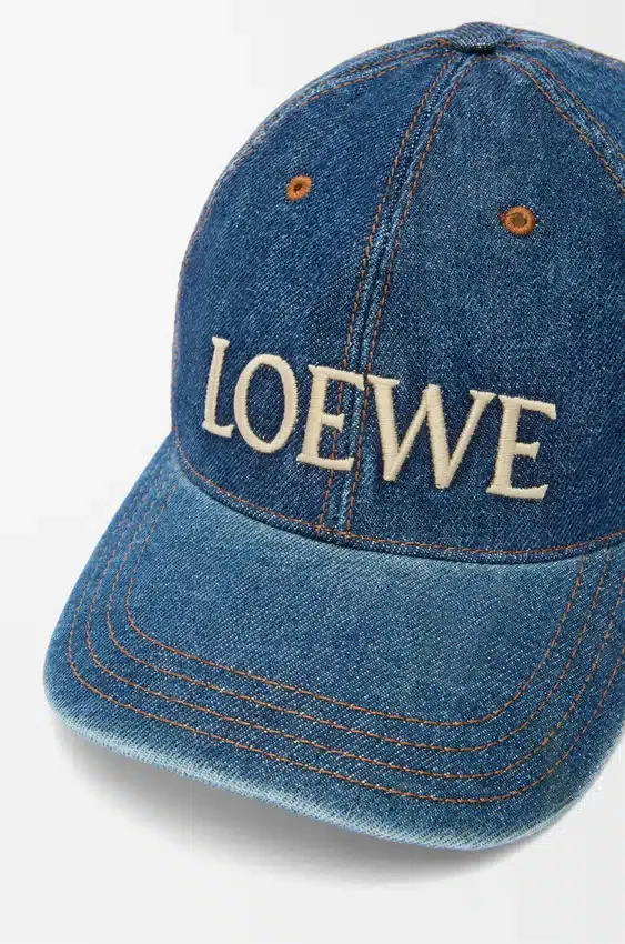 Loewe Cap in Denim Loewe Cap in Denim