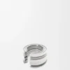 Loewe Graphic Ring in Sterling Silver Loewe Graphic Ring in Sterling Silver