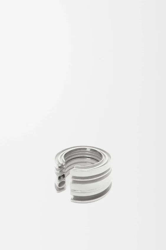 Loewe Graphic Ring in Sterling Silver Loewe Graphic Ring in Sterling Silver