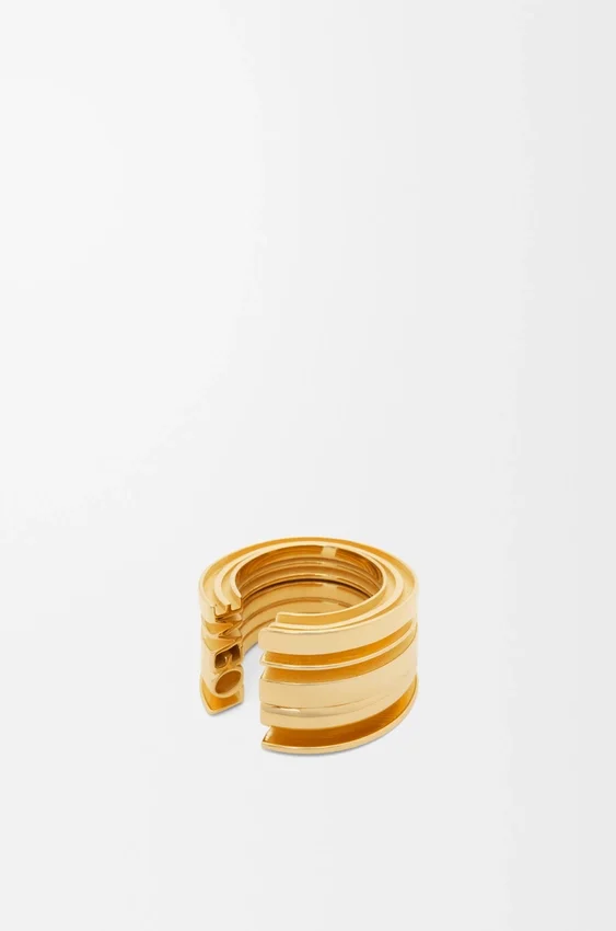 Loewe Graphic Ring in Sterling Silver Loewe Graphic Ring in Sterling Silver