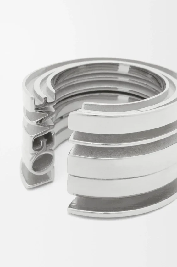 Loewe Graphic Ring in Sterling Silver Loewe Graphic Ring in Sterling Silver