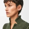 Loewe Graphic Single Earring in Sterling Silver Loewe Graphic Single Earring in Sterling Silver