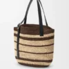 Loop Basket in Raffia