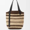 Loop Basket in Raffia