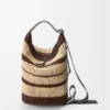 Loop Bucket in Raffia
