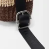 Loop Bucket in Raffia