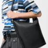 Loop Bucket in Supple Grained Calfskin