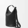 Loop Bucket in Supple Grained Calfskin
