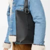 Loop Zipped Tote in Supple Grained Calfskin Loop Zipped Tote in Supple Grained Calfskin