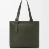 Loop Zipped Tote in Supple Grained Calfskin Loop Zipped Tote in Supple Grained Calfskin