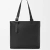 Loop Zipped Tote in Supple Grained Calfskin Loop Zipped Tote in Supple Grained Calfskin