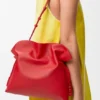 Medium Coil Flamenco Clutch in Nappa Calfskin Medium Coil Flamenco Clutch in Nappa Calfskin