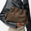 Medium Flamenco Clutch in Grained Nubuck Medium Flamenco Clutch in Grained Nubuck