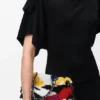 Medium Flamenco Purse in Embroidered Nappa Medium Flamenco Purse in Embroidered Nappa