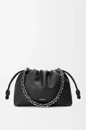 Medium Flamenco Purse in Fine Grained Calfskin