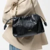 Medium Flamenco Purse in Hagfish Medium Flamenco Purse in Hagfish