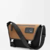 Medium Flex Messenger in Canvas and Suede