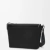Medium Flex Messenger in Canvas and Suede