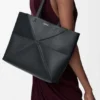 Medium Horizontal Puzzle Fold Tote in Soft Grained Calfskin Medium Horizontal Puzzle Fold Tote in Soft Grained Calfskin