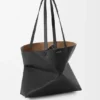 Medium Horizontal Puzzle Fold Tote in Soft Grained Calfskin Medium Horizontal Puzzle Fold Tote in Soft Grained Calfskin