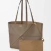Medium Horizontal Puzzle Fold Tote in Soft Grained Calfskin Medium Horizontal Puzzle Fold Tote in Soft Grained Calfskin