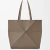 Medium Horizontal Puzzle Fold Tote in Soft Grained Calfskin Medium Horizontal Puzzle Fold Tote in Soft Grained Calfskin
