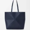 Medium Horizontal Puzzle Fold Tote in Soft Grained Calfskin Medium Horizontal Puzzle Fold Tote in Soft Grained Calfskin