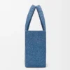 Medium Loewe Font Tote in Raffia Medium Loewe Font Tote in Raffia