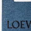 Medium Loewe Font Tote in Raffia Medium Loewe Font Tote in Raffia
