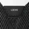 Medium Loewe Swing Bag in Raffia and Calfskin Medium Loewe Swing Bag in Raffia and Calfskin
