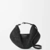 Medium Loewe Swing Bag in Raffia and Calfskin Medium Loewe Swing Bag in Raffia and Calfskin