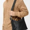 Medium Loop Hobo in Supple Grained Calfskin