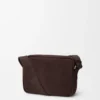 Medium Pebble Messenger Bag in Grained Nubuck